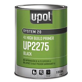 U-Pol Products System 20 4:1 High Build Primer Black - 1 Gallon UPL-UP2275