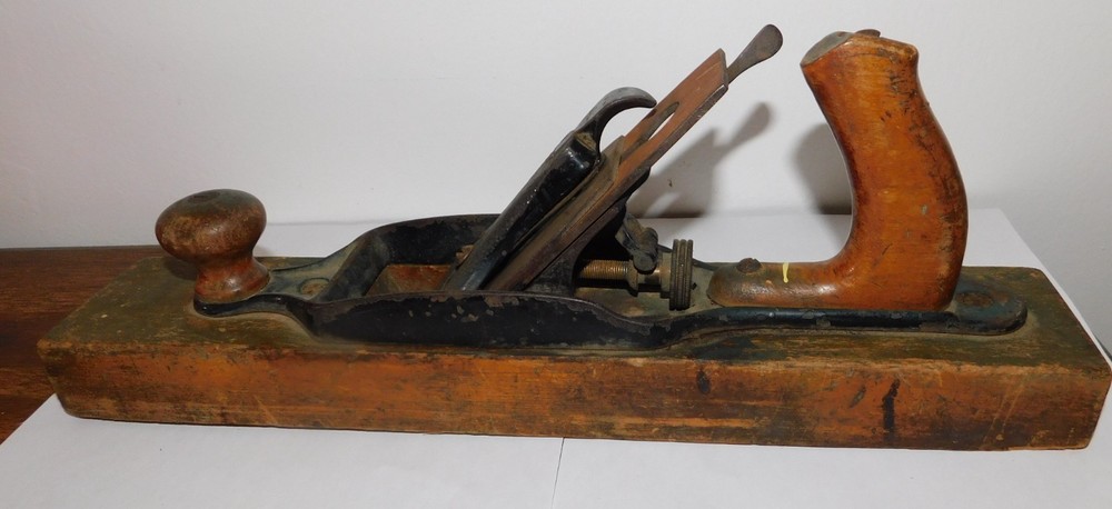 Vintage Wooden Block Plane Tool