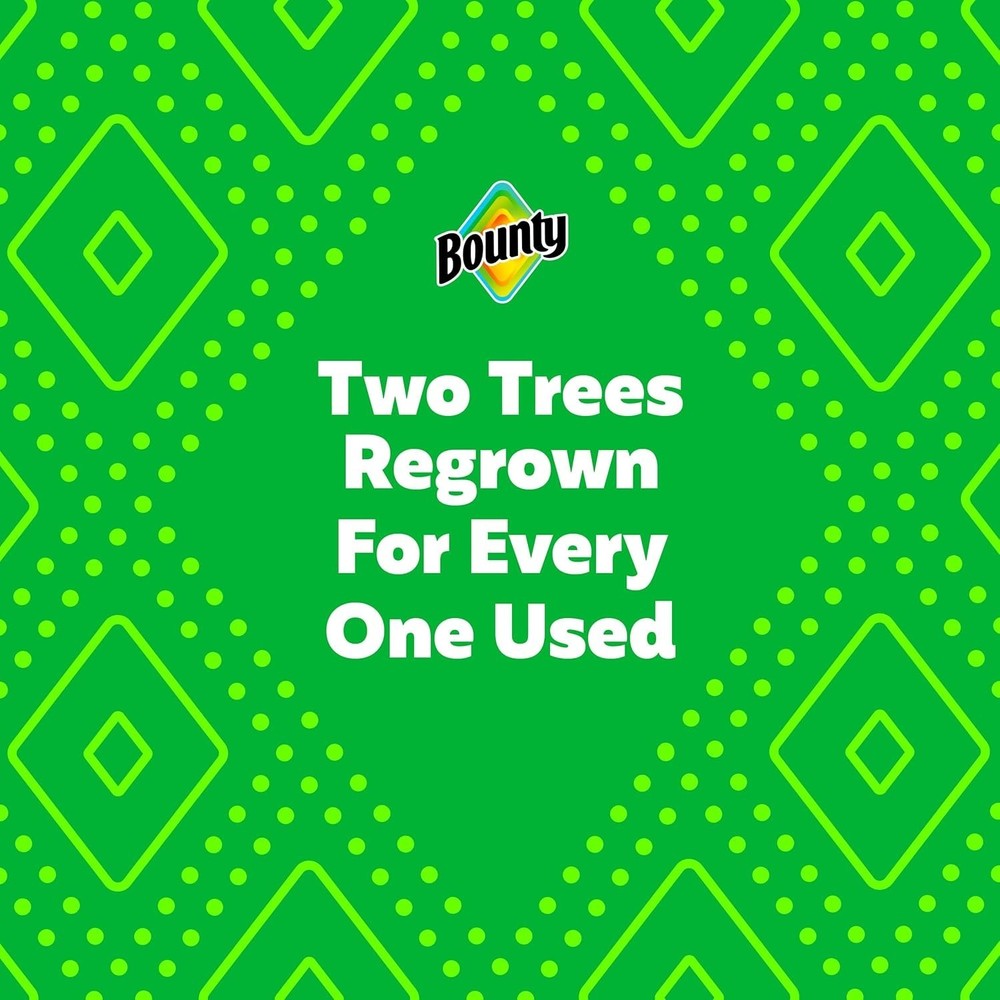 Bounty Select-A-Size Paper Towels White 2 Triple Rolls = 6 Regular