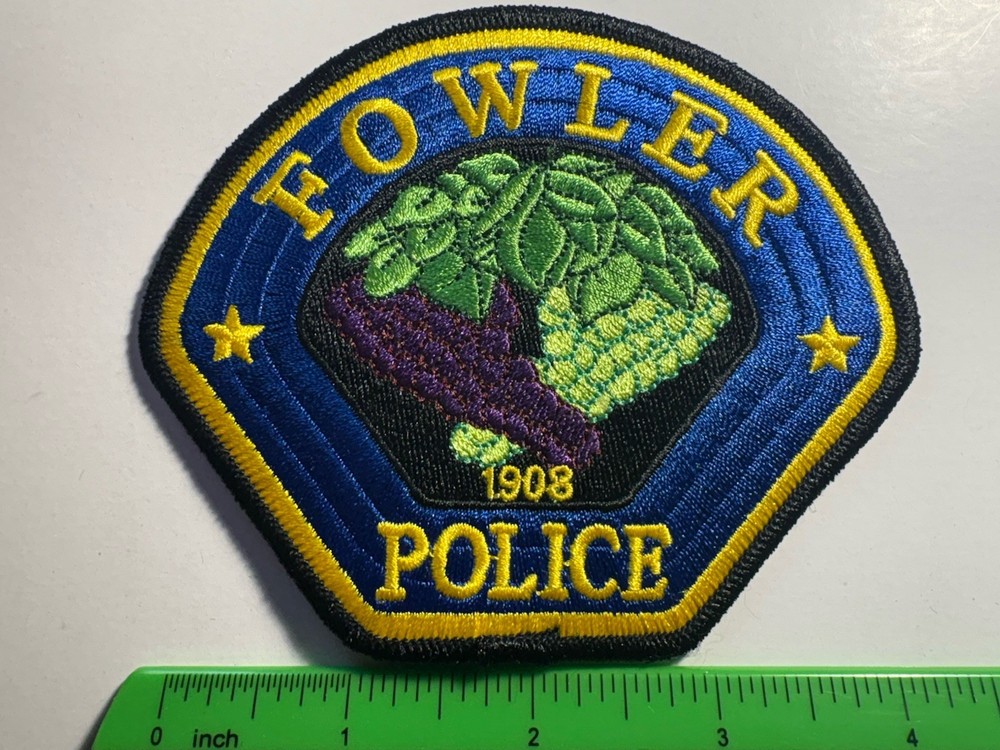Fowler California Police Patch