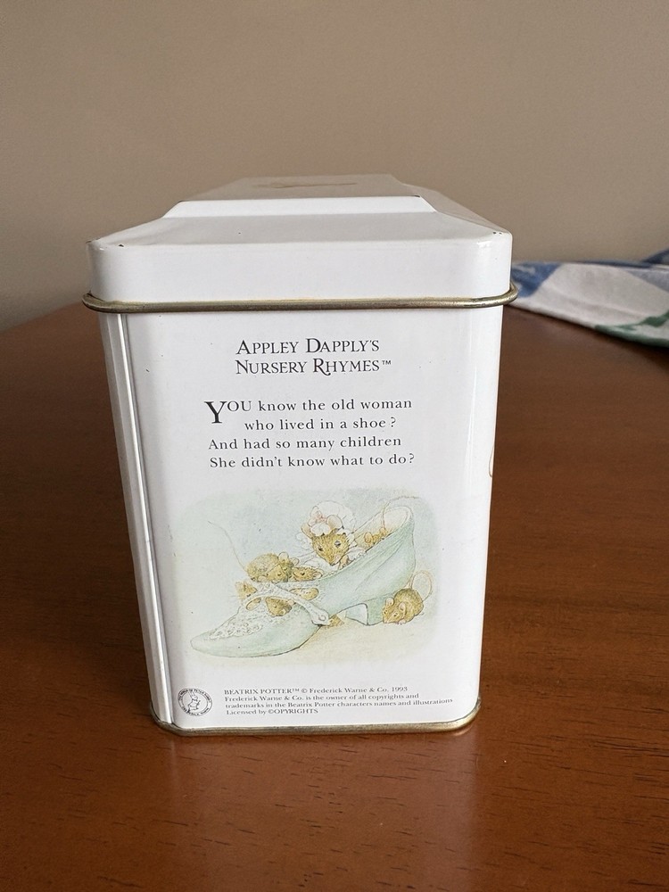 Beatrix Potter Butter Biscuits Tin