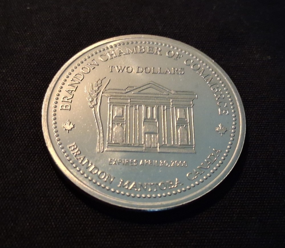 2000 Brandon, MB Millennium Trade Dollar