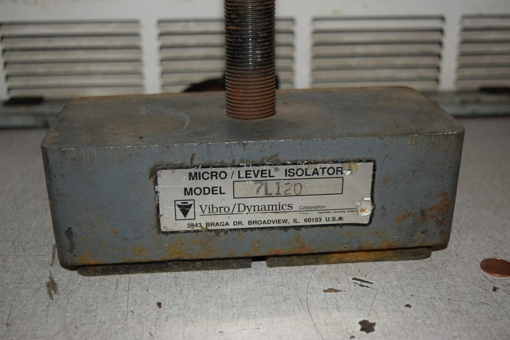 Vibro Dynamics 7L120 Micro Level Isolator Machinery Mount