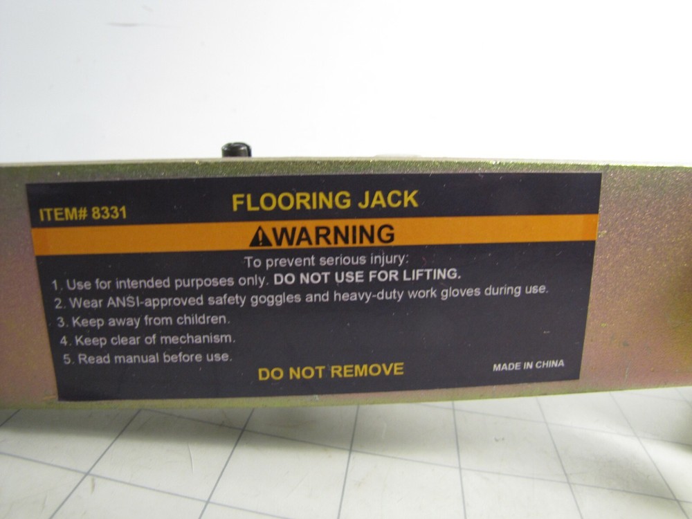 TruePower 8331 Professional Flooring Jack NEW