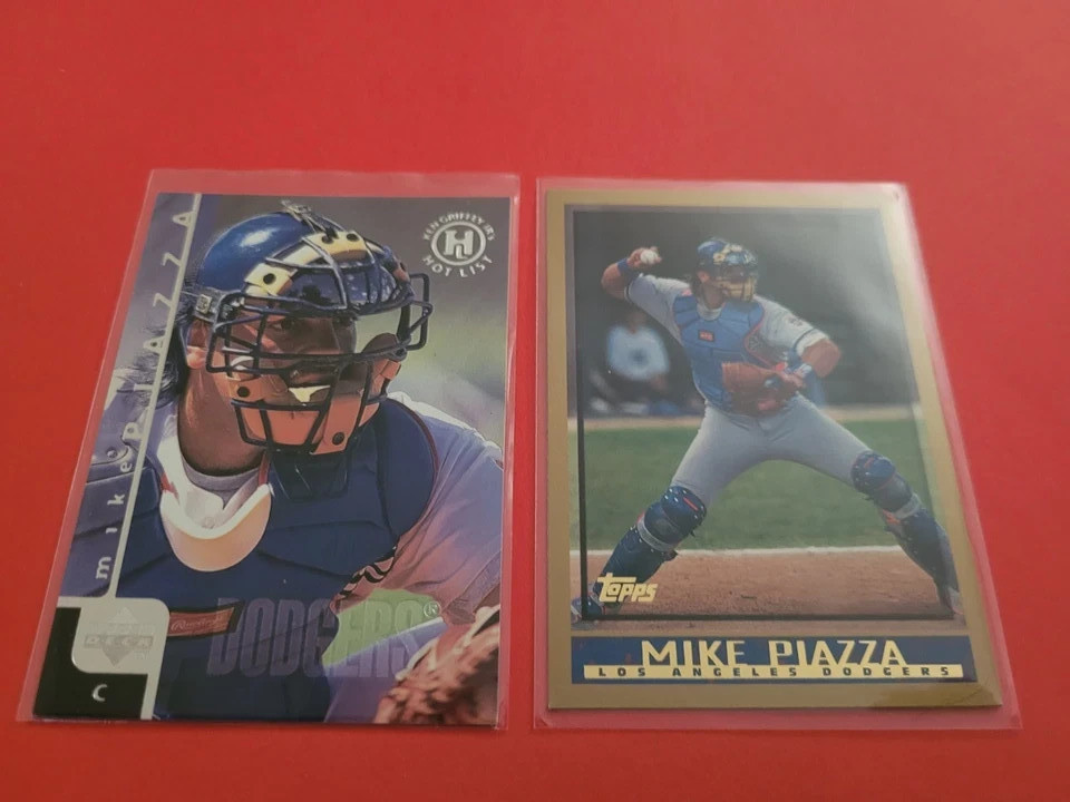 !!!    MIKE PIAZZA   BASEBALL CARD LOT $$