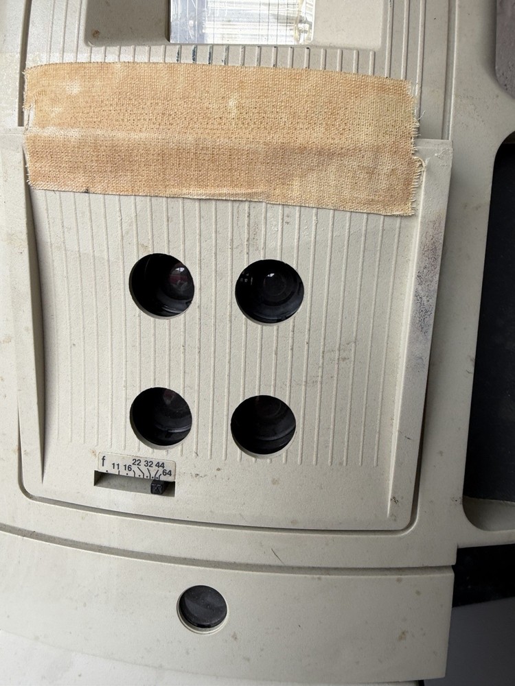 Polaroid ID-104E Econo Identification System Camera w/ Stand Untested