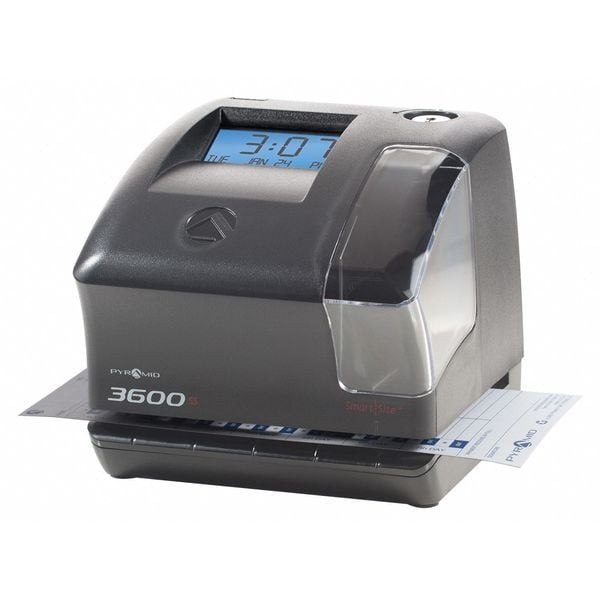 Pyramid 3600Ss Smartsite Time Clock And Document Stamp