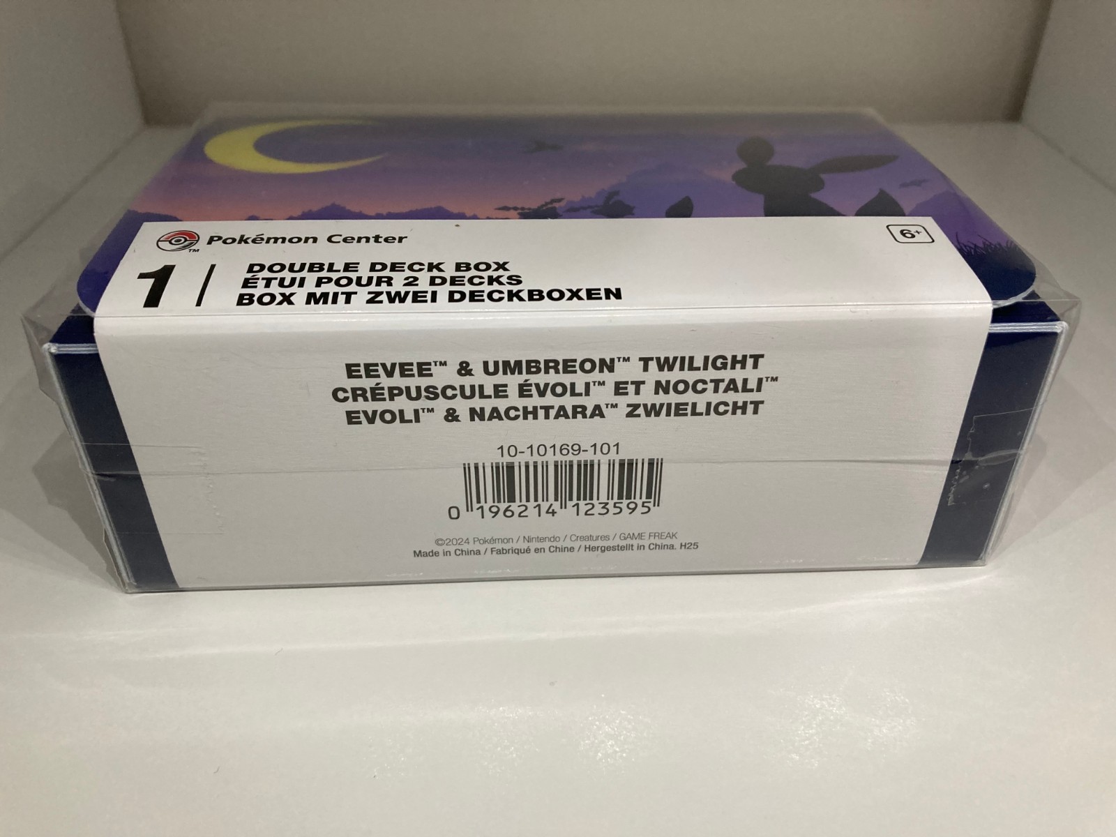 Pokemon Center TCG Eevee & Umbreon Twilight Double Deck Box - Fast Ship, Sealed!