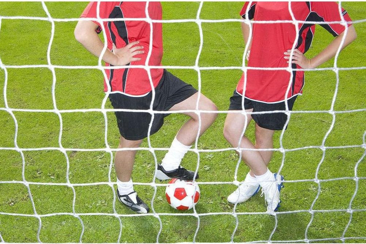 Soccer Net, 12 X 6Ft Outdoor Backyard Football Goal Post Net Portable S