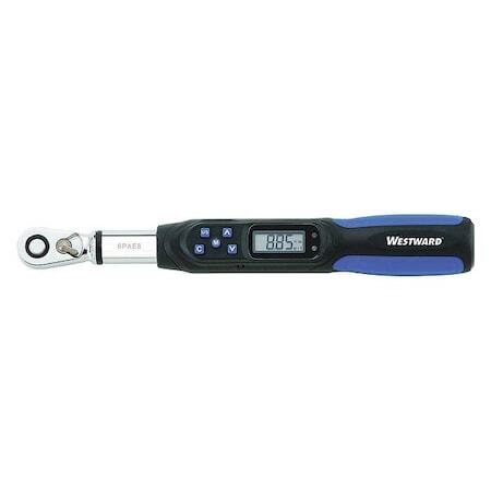 Westward 6Pae8 Elect Torque Wrench,Mini,1/4 In,Fixed