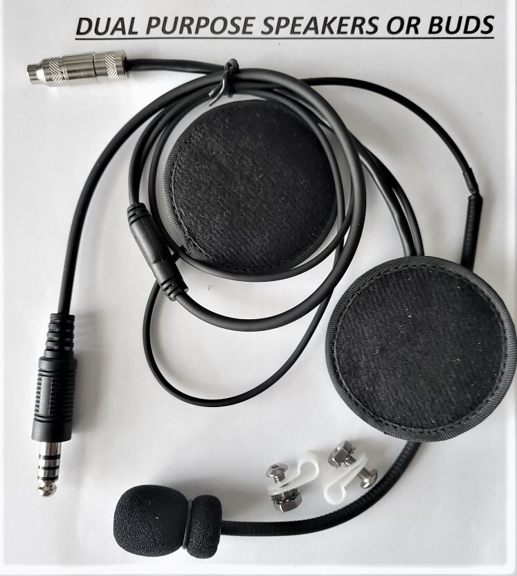 PREMIUM IMSA HELMET KIT SPEAKERS OR BUDS