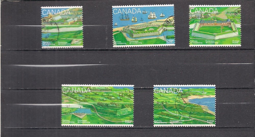 Canada #1547-1551 used