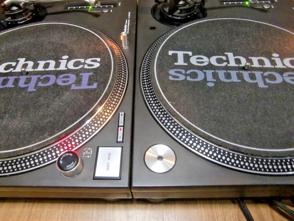 Technics SL-1200MK3D pair Black Direct Drive DJ Turntable 2set
