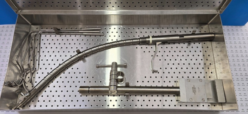 Codman Nathan Liver Retractor Set Flex Arm with Post Holder Clamp & Tray