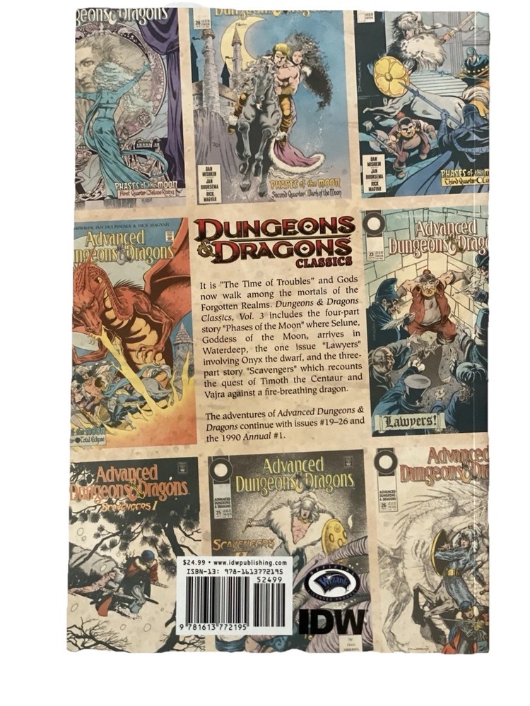 Dungeons and Dragons Classics Book Volume 3