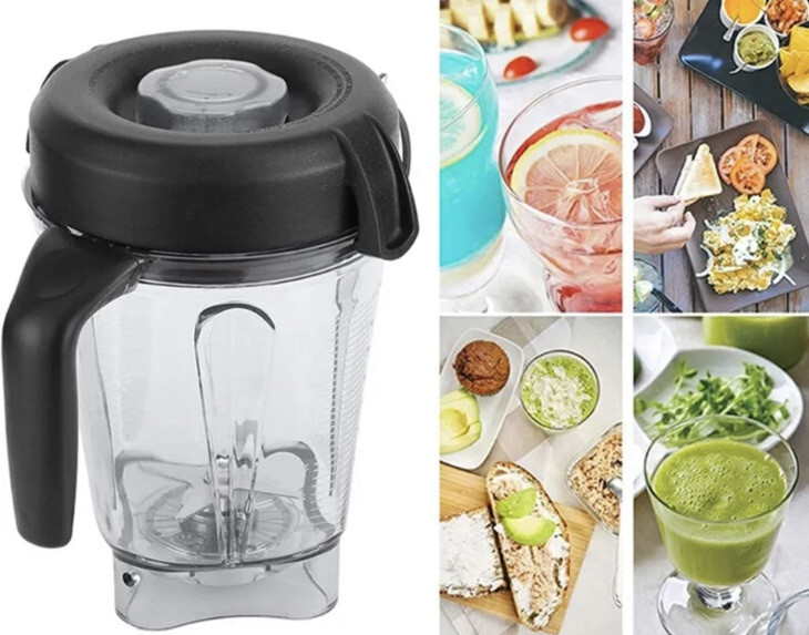 Blender Container Cup Lid Replacement Accessories Mixer Container Cups 64oz