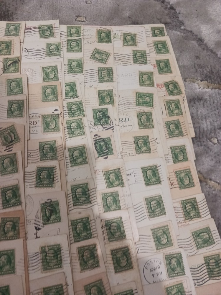 1 Cent Franklin Stamps