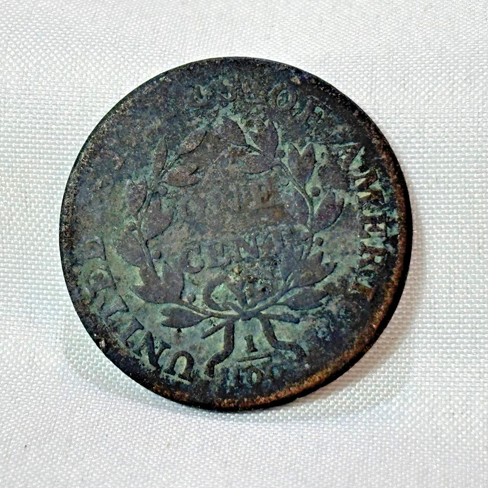 1801 Large Cent Draped Bust