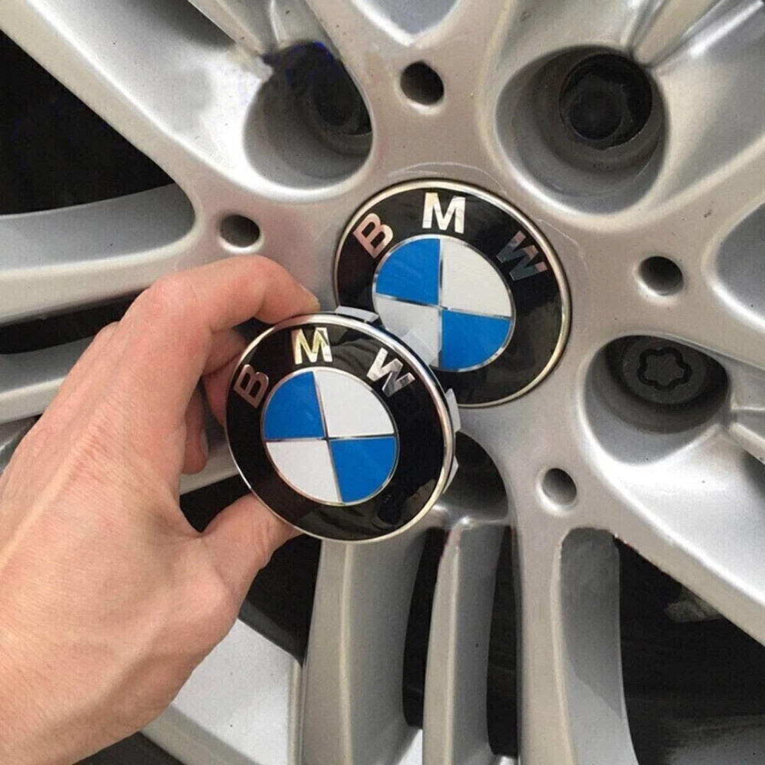 (2019+ Only) 56mm Wheel Center Caps Fits Most BMW Models 4 pcs