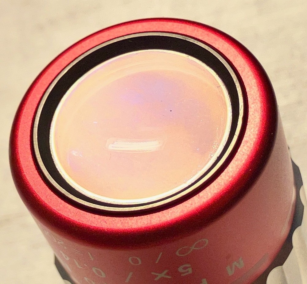 Mitutoyo M Plan Apo NIR 5x microscope objective