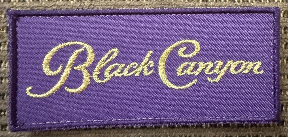 Black Canyon Systems BCS "Crown Royal Logo" Purple Patch