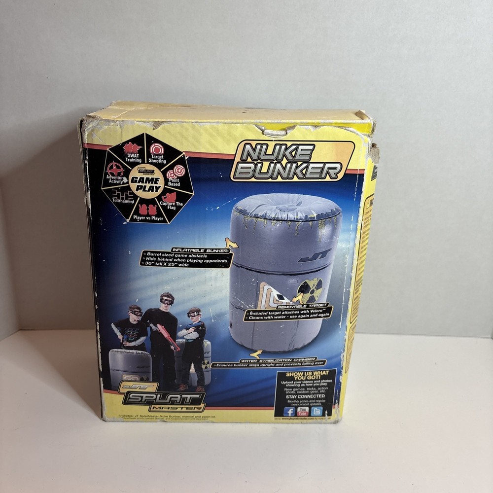 JT Splatmaster Inflatable Nuke Bunker ( Rare )