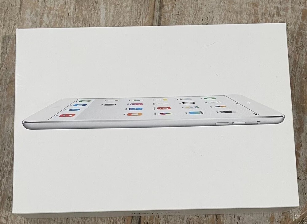 BOX ONLY Original iPad Mini Retail Box with Insert, White, Great Condition