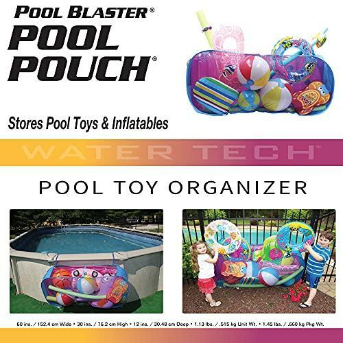 POOL BLASTER Water Tech Pool Pouch – Versatile Pool Storage for Floats, Balls,