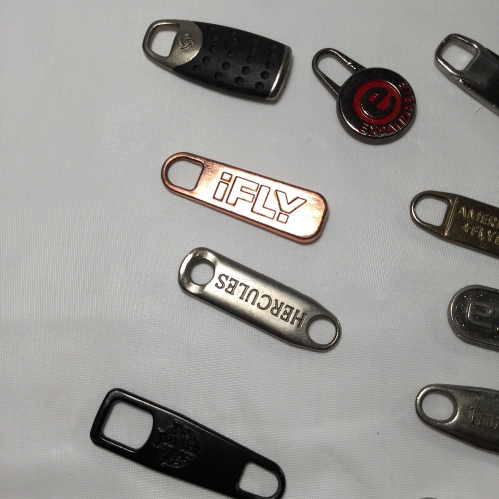Twelve Replacement Zipper Pulls for Suitcases Luggage Weekender Samsonite iFLY