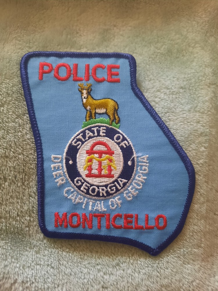 Monticello Georgia Police Patch