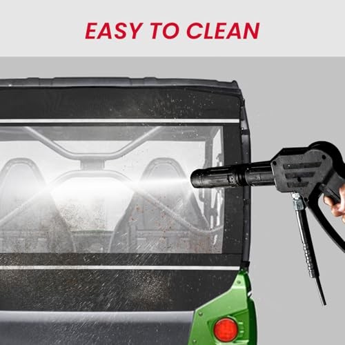 Soft UTV Rear Windshield Compatible with Teryx 4 800 2013-2025, Clear UTV Back