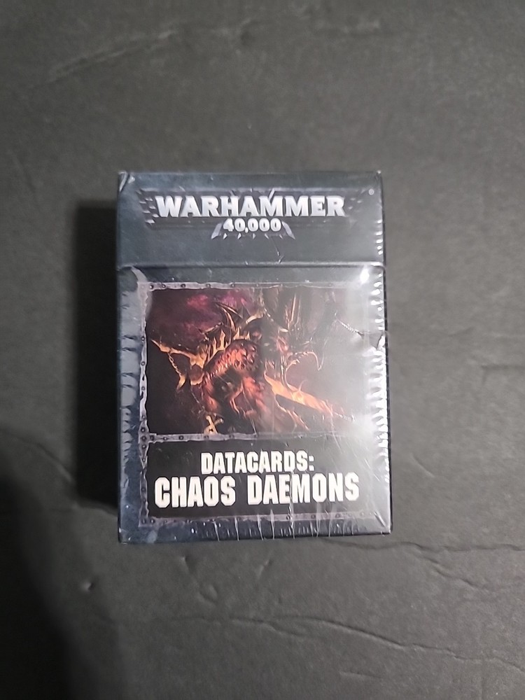 Warhammer 40k Chaos Daemons - 8th Edition Datacards (oop) 97-04-60
