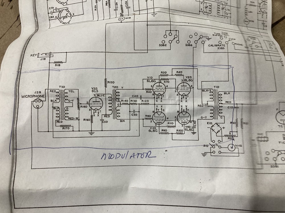 Prewar Collins Radio Modulator Audio Deck 100W