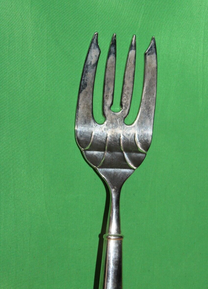 Towle Silver Serving Fork 10" Flatware Dinner Utensil