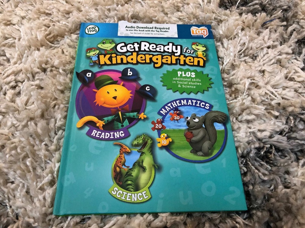 LeapFrog Tag Pen LeapReader book — GET READY FOR KINDERGARTEN