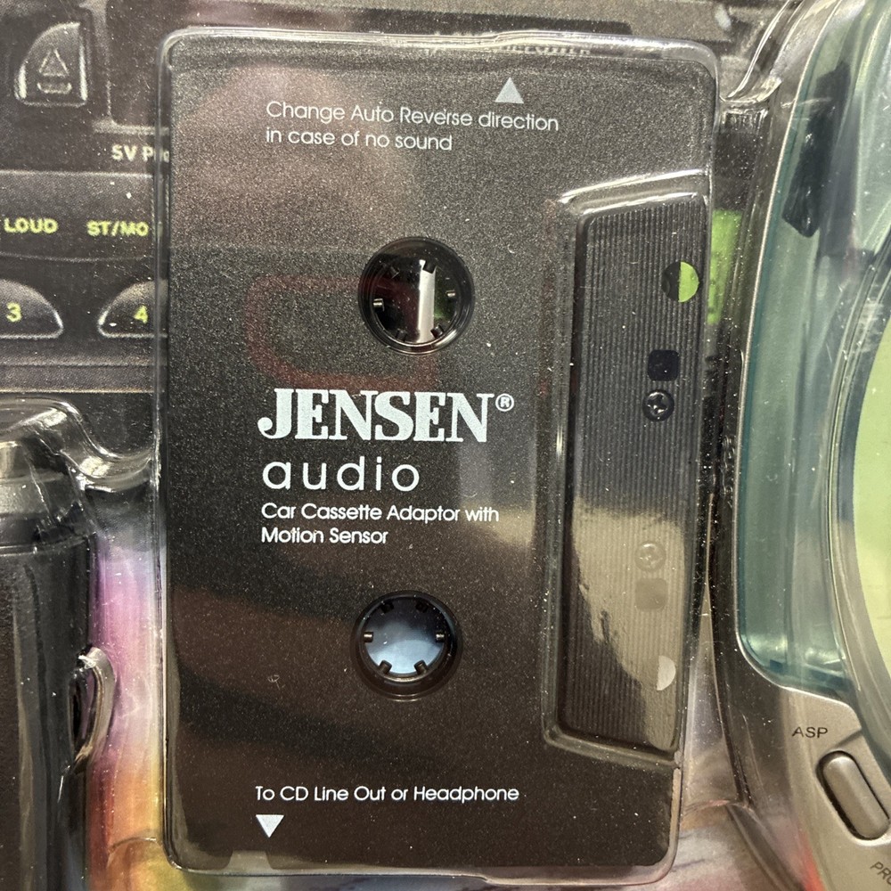 Vintage Jensen Personal CD Player W Programmable Memory Model CD-300cka.