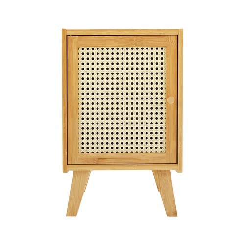Wooden Side Table, Bamboo Bedside Table, Modern Bedside Table 31*30*51cm