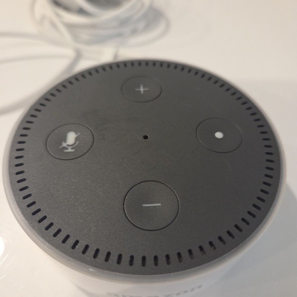 Amazon Echo Dot 2nd Generation Smart Speaker White - Not Tested