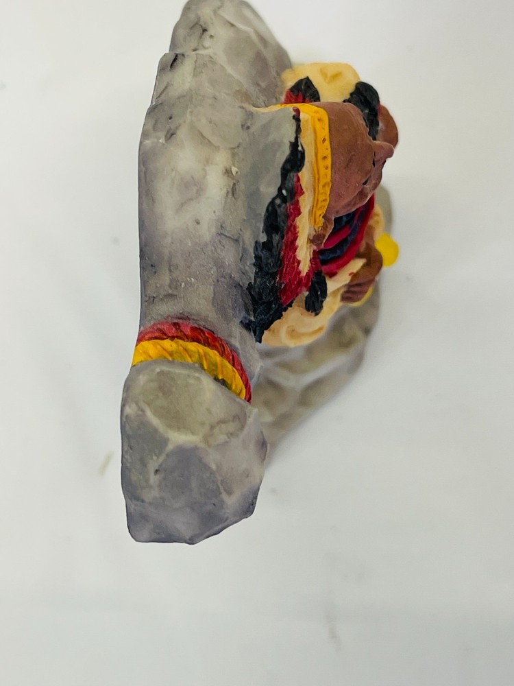 Native American Warrior/Arrowhead Figurine