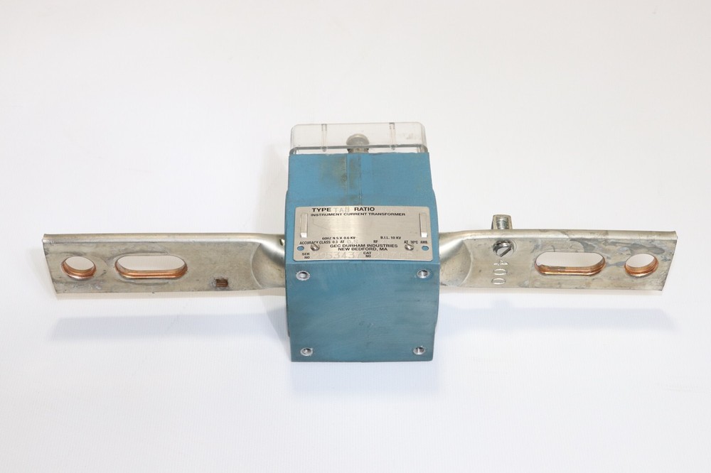 GEC DURHAM 207EP INSTRUMENT CURRENT TRANSFORMER/CT 400A:5A RATIO