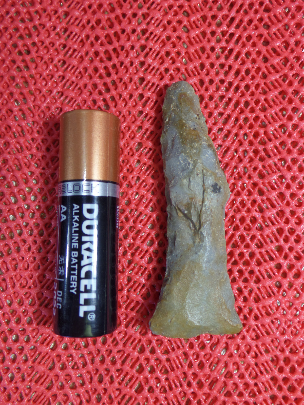 RARE Native American "Dog-Legged" Stone Pipe Drill. Bath Co.Kentucky  AACA