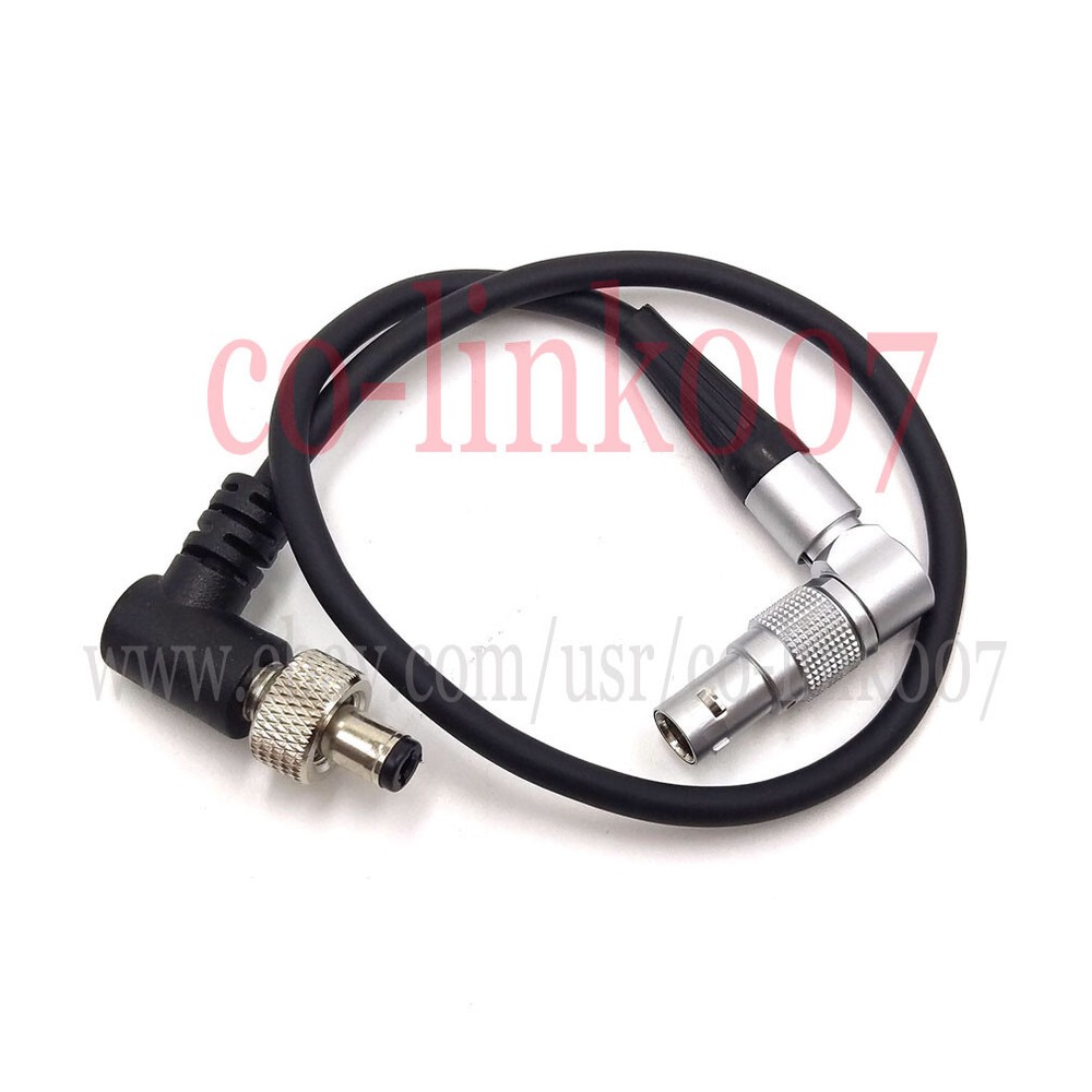 Rotatable 2pin Output to DC2.5 with lock Power Cabale for Vaxis Atomos PIX-E5/E7