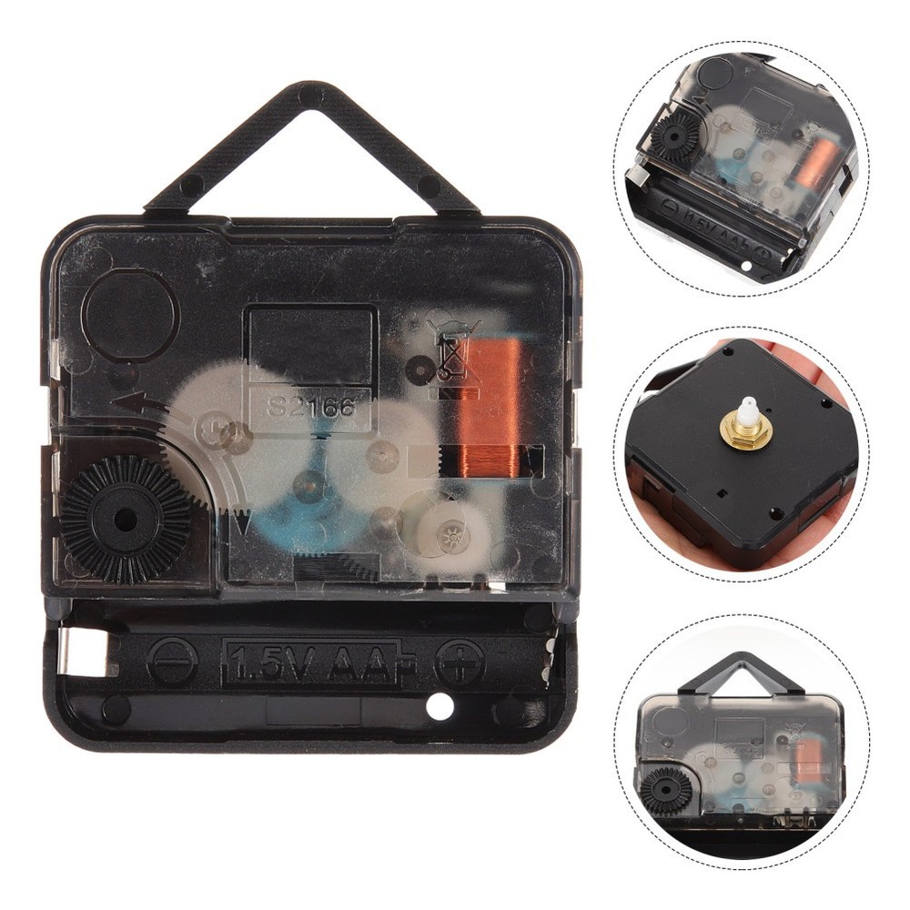 Silent Wall Clock Movement Battery Powered Quartz Pendulum Mechanism Kit