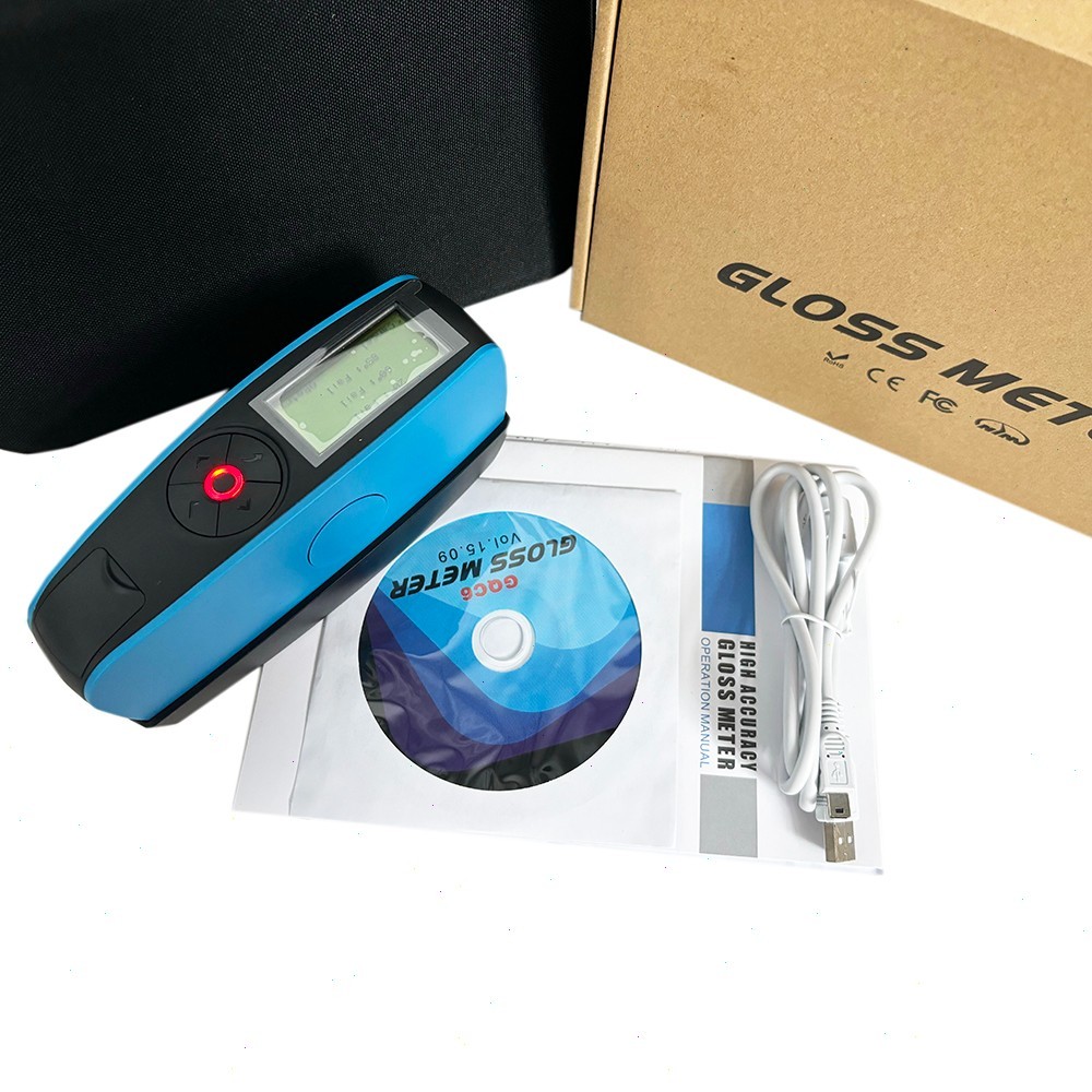 Multiple Angle Gloss Meter with Angle 20° 60° 85° for Rubber Printing Paper
