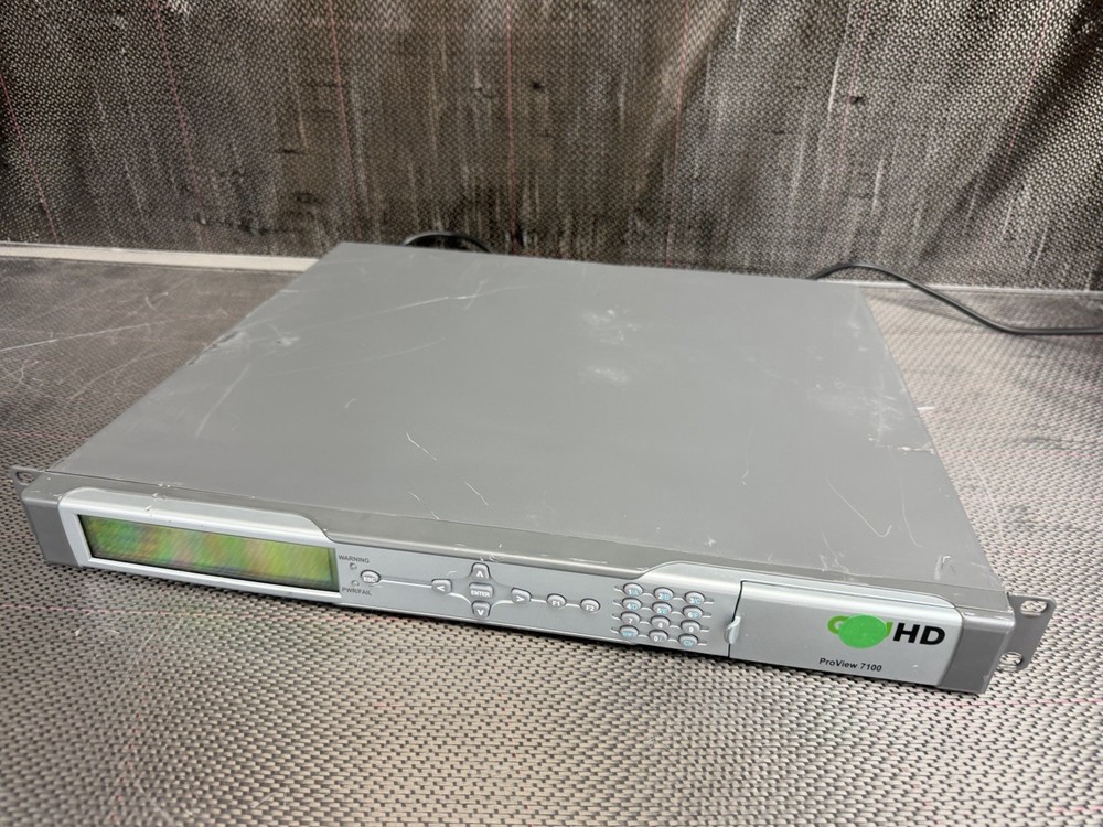 HARMONIC Multifunctional Integrated Receiver Decoder ProView-7100 *Read-Alarms*