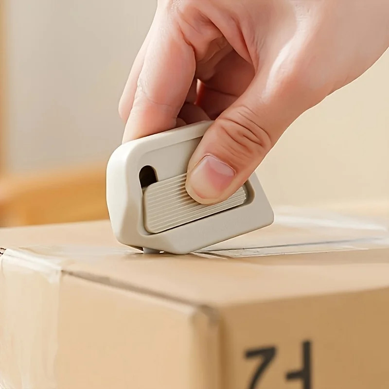 Mini Ceramic Box Cutter Retractable Magnetic Package Opener Tool Automatic