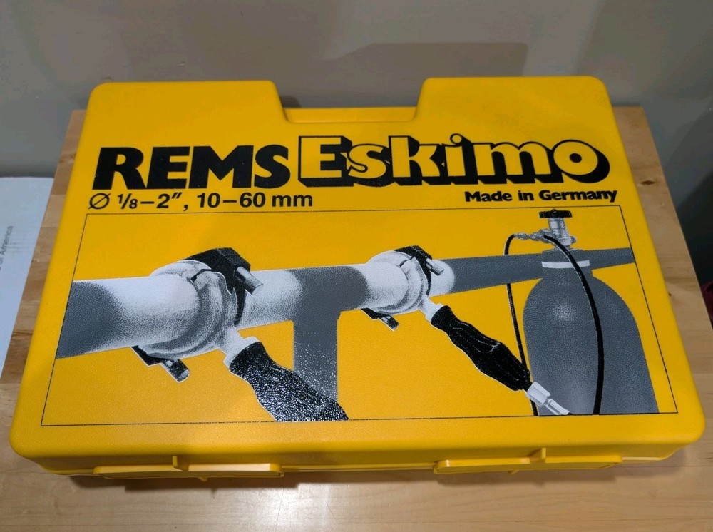 Rems Eskimo Pipe Freezing Kit 1/8' - 2" - New