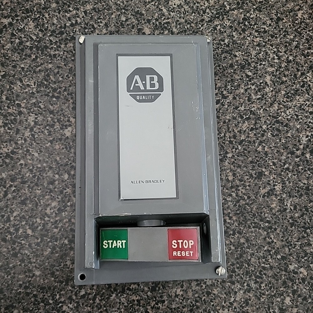 Allen Bradley Manual Starter FRONT PLATE ONLY!