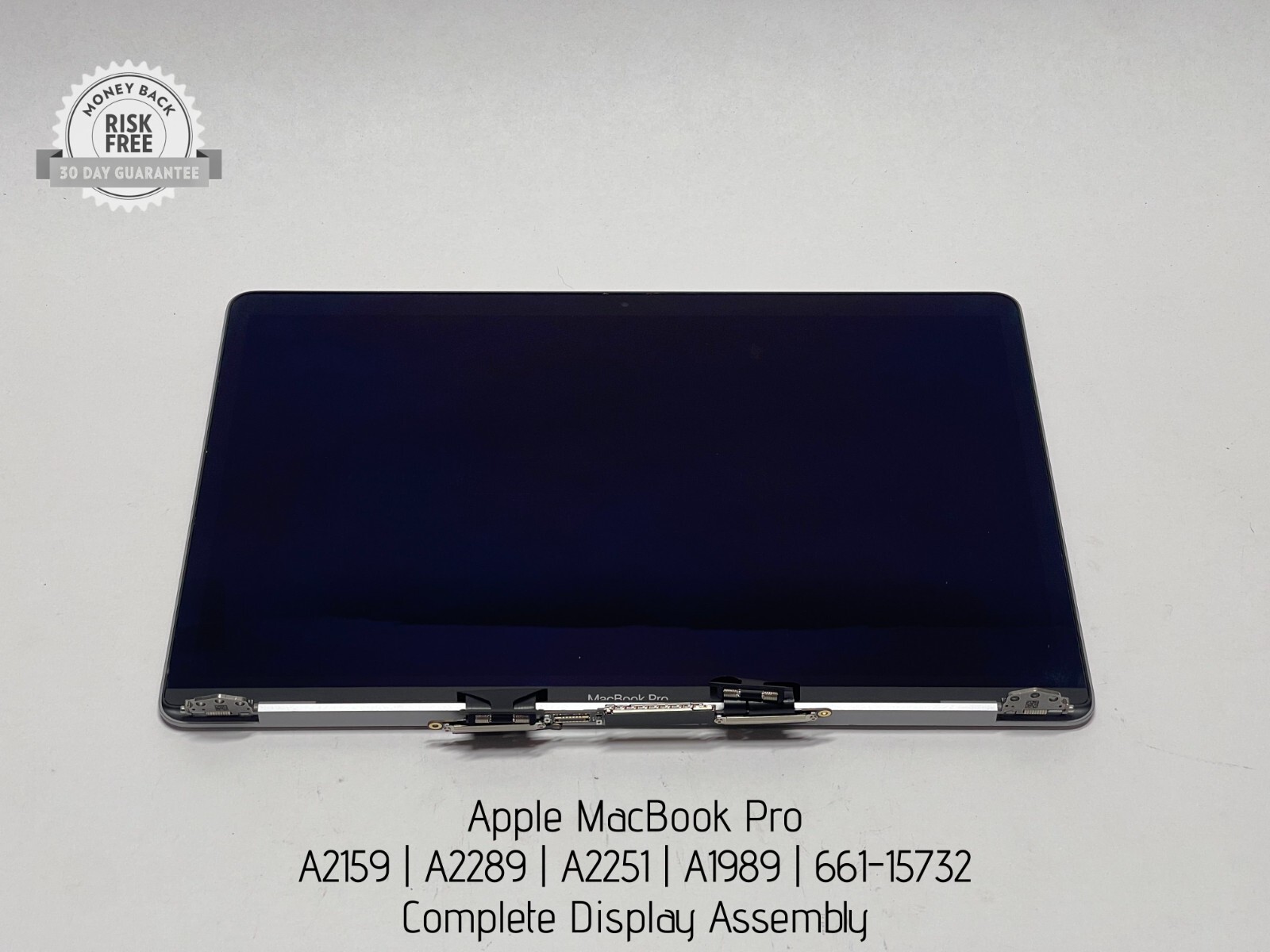 Apple MacBook Pro A2159 A2251 A1989 A2289 Display Assembly, 661-15732 (Gray) B