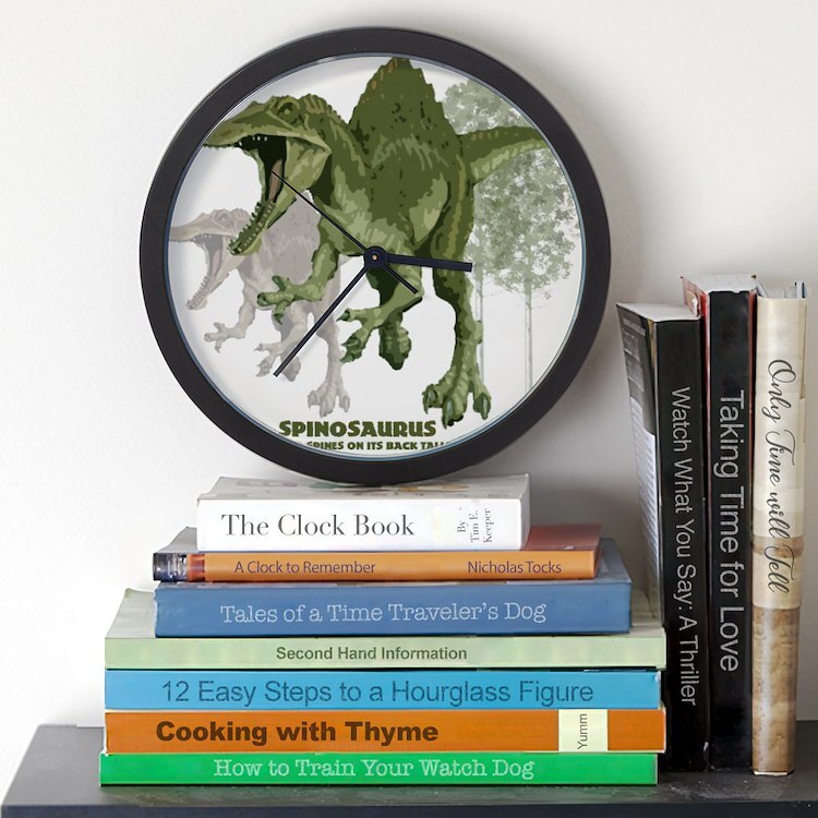 CafePress Spinosaurus 10" Wall Clock (988595820)